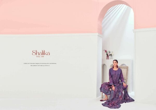 Shree Shalika Vol 109 Designer Cotton Suit Original Indian Three Piece - Image 4