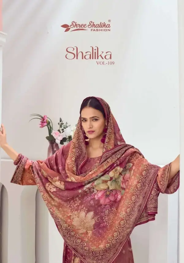 Shree Shalika Vol 109 Designer Cotton Suit Original Indian Three Piece