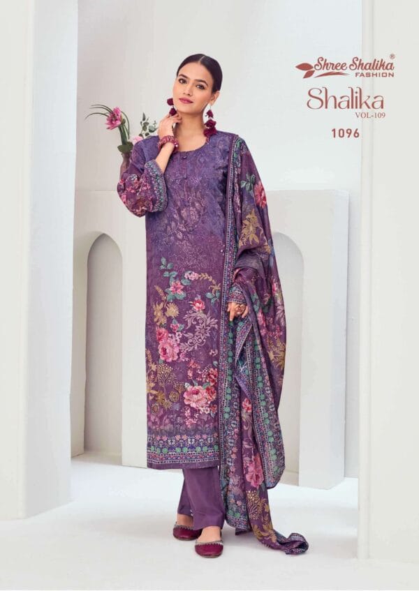 Shree Shalika Vol 109 Designer Cotton Suit Original Indian Three Piece - Image 20